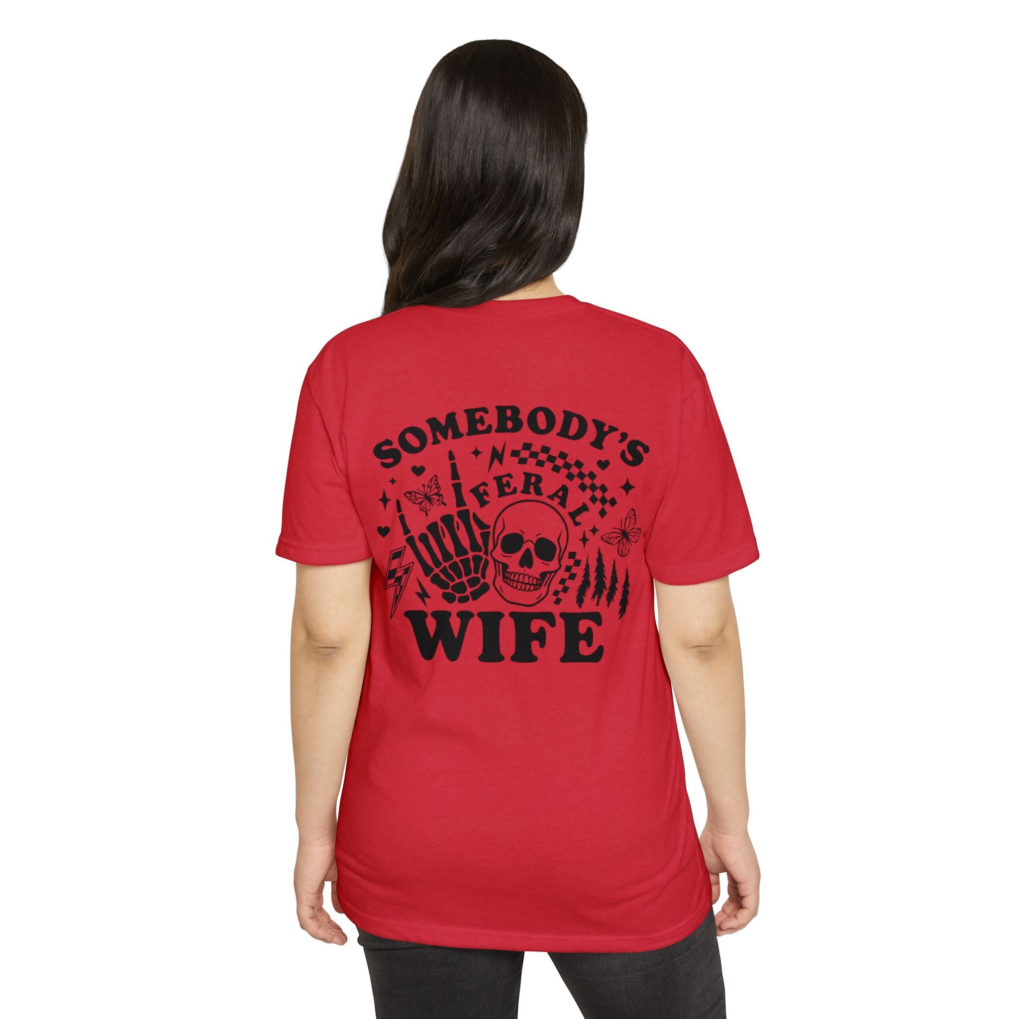 Somebody's Funeral Wife T-Shirt — Gothic Skull & Skeleton Hand Graphic Tee