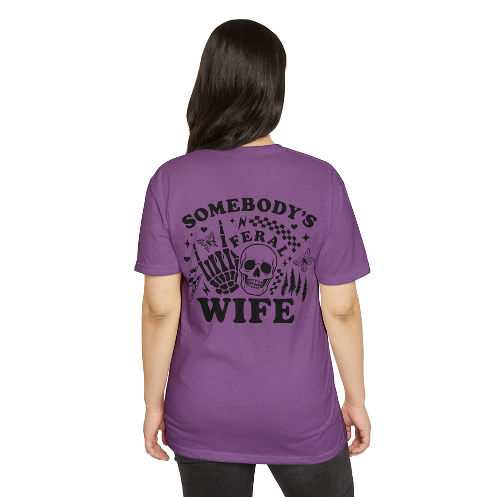 Somebody's Funeral Wife T-Shirt — Gothic Skull & Skeleton Hand Graphic Tee