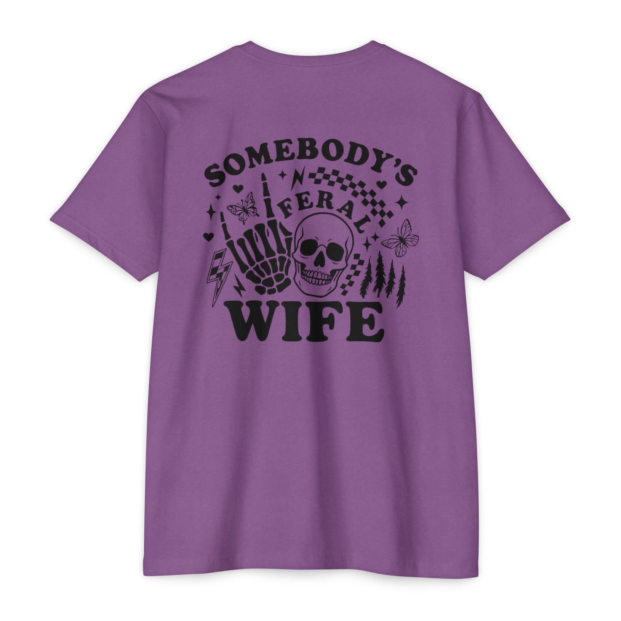 Somebody's Funeral Wife T-Shirt — Gothic Skull & Skeleton Hand Graphic Tee