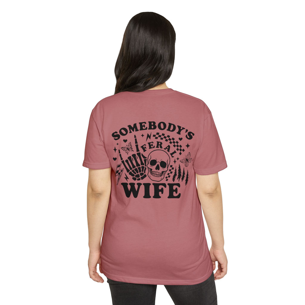 Somebody's Funeral Wife T-Shirt — Gothic Skull & Skeleton Hand Graphic Tee