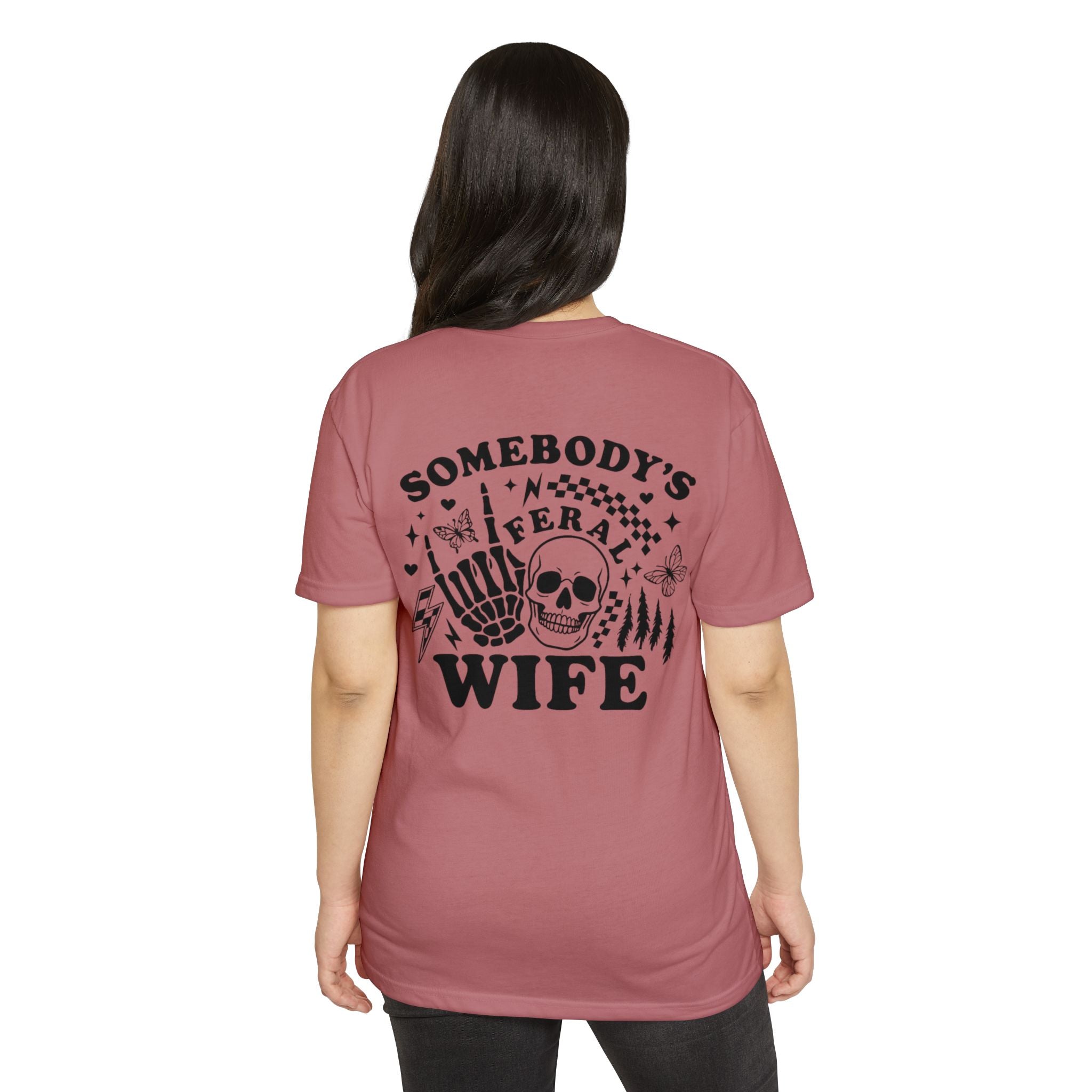Somebody's Funeral Wife T-Shirt — Gothic Skull & Skeleton Hand Graphic Tee