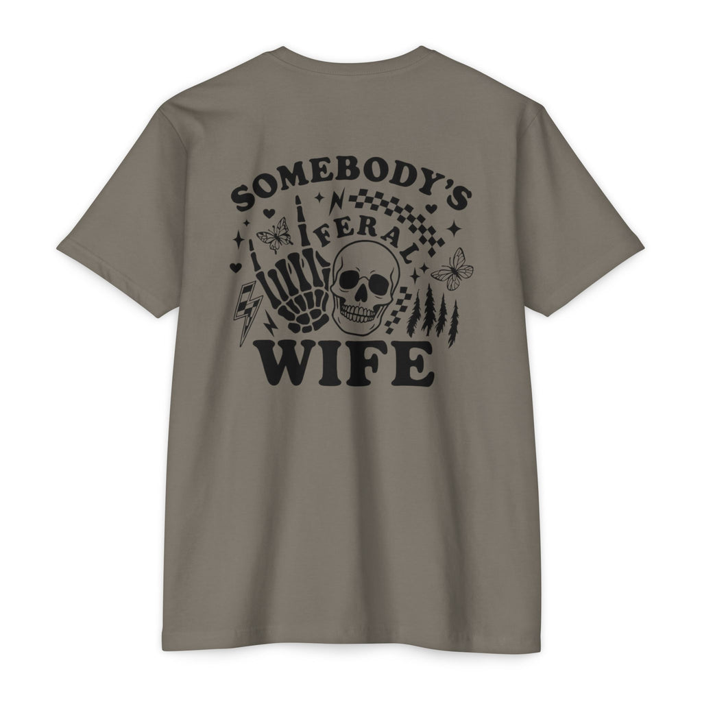 Somebody's Funeral Wife T-Shirt — Gothic Skull & Skeleton Hand Graphic Tee