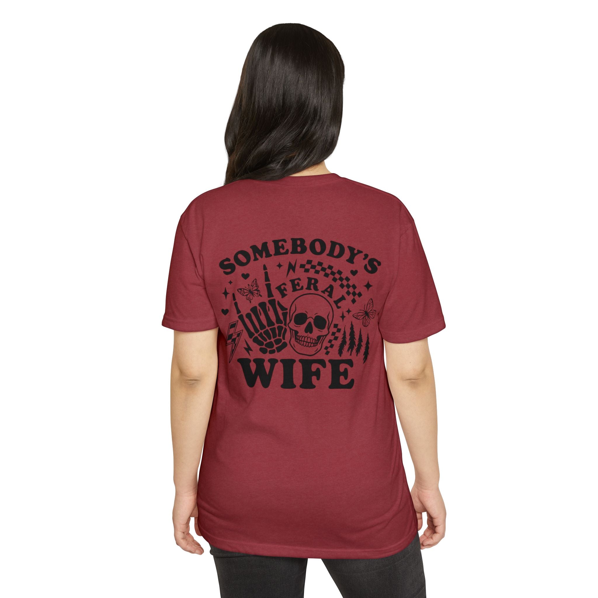Somebody's Funeral Wife T-Shirt — Gothic Skull & Skeleton Hand Graphic Tee