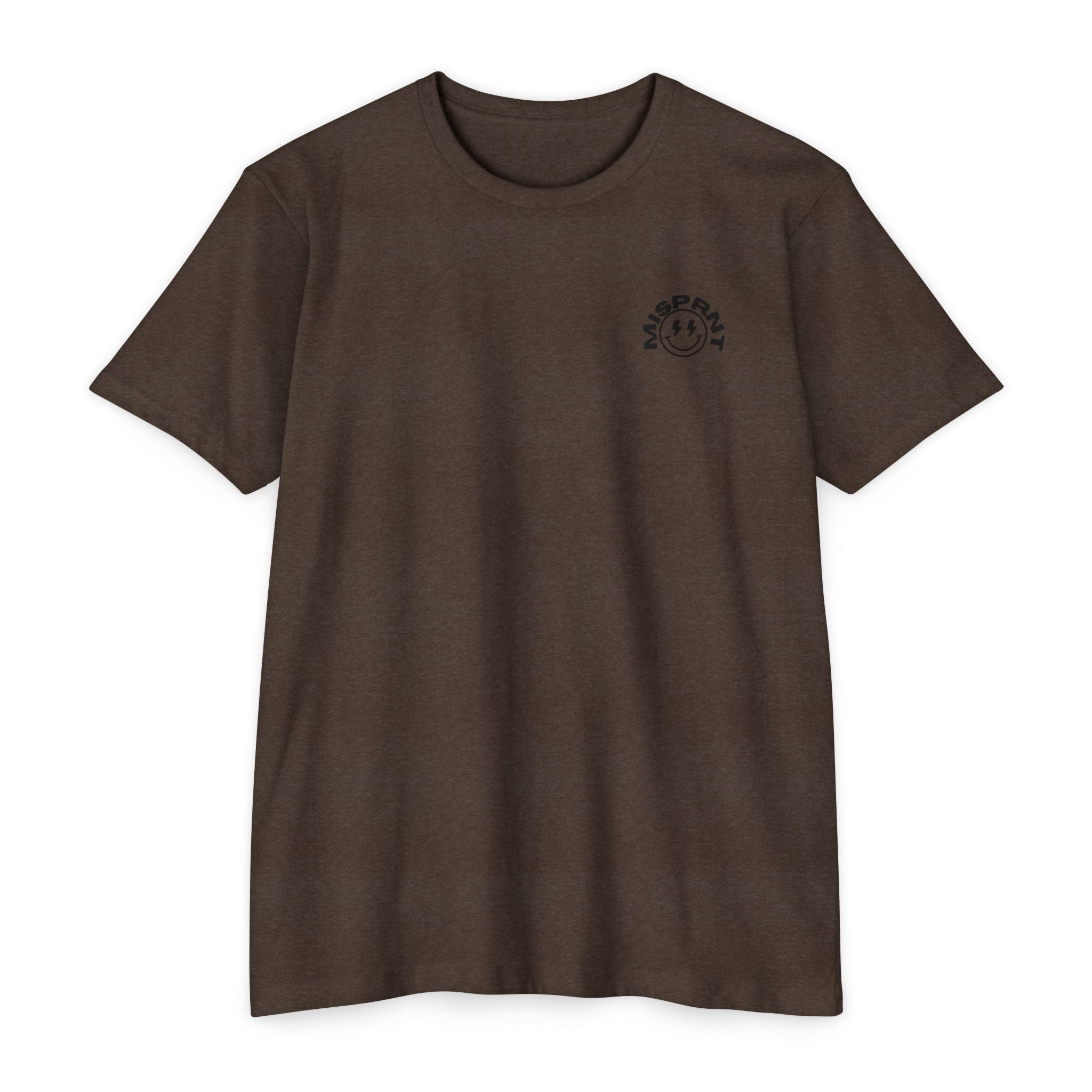 Minimalist 'Midprint' Smile Logo T-Shirt