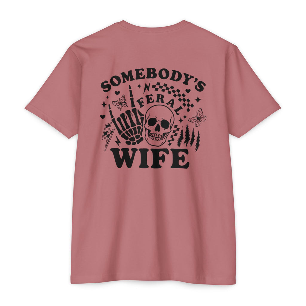 Somebody's Funeral Wife T-Shirt — Gothic Skull & Skeleton Hand Graphic Tee