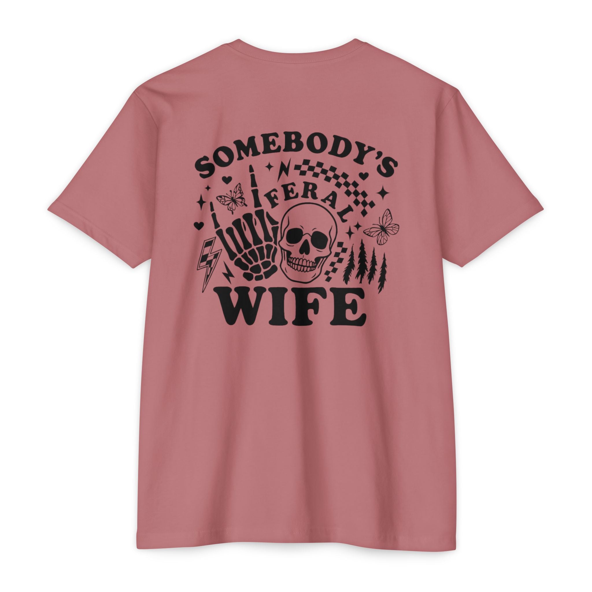 Somebody's Funeral Wife T-Shirt — Gothic Skull & Skeleton Hand Graphic Tee