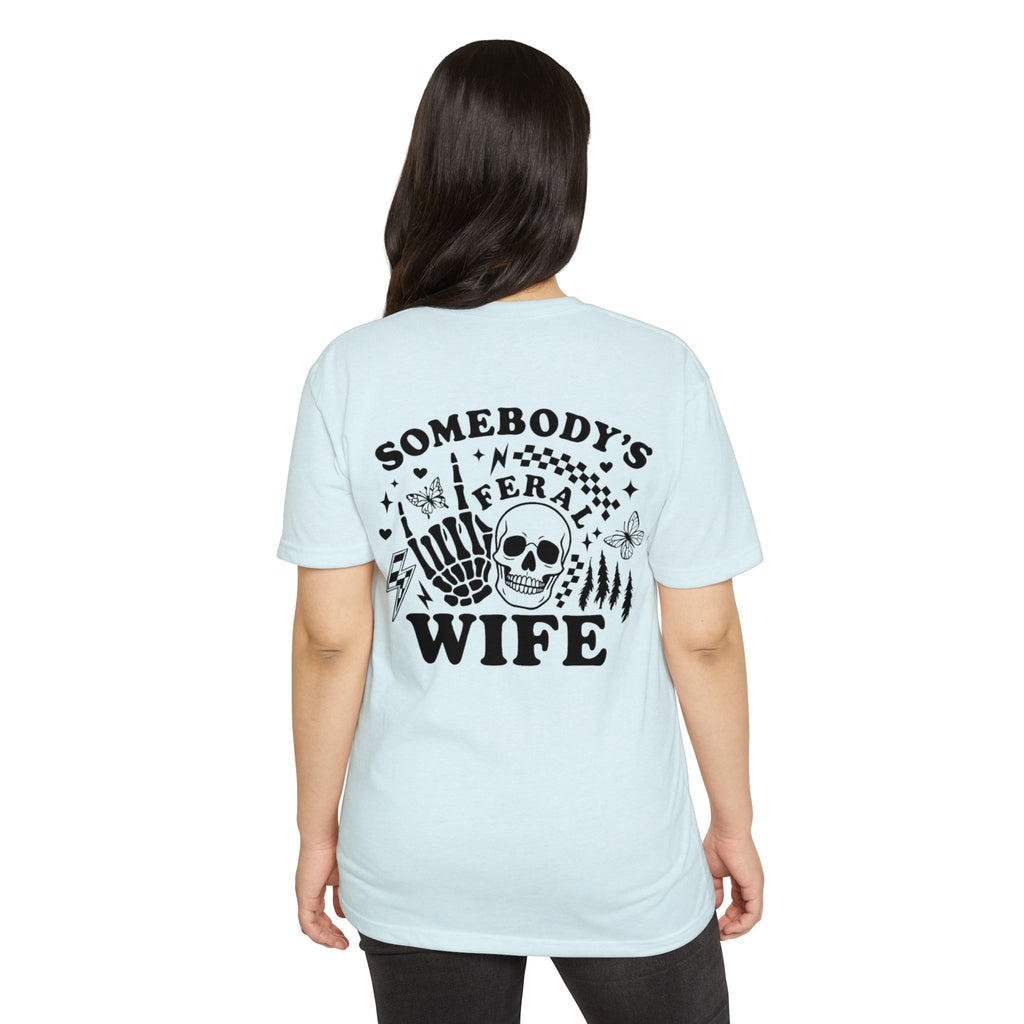 Somebody's Funeral Wife T-Shirt — Gothic Skull & Skeleton Hand Graphic Tee