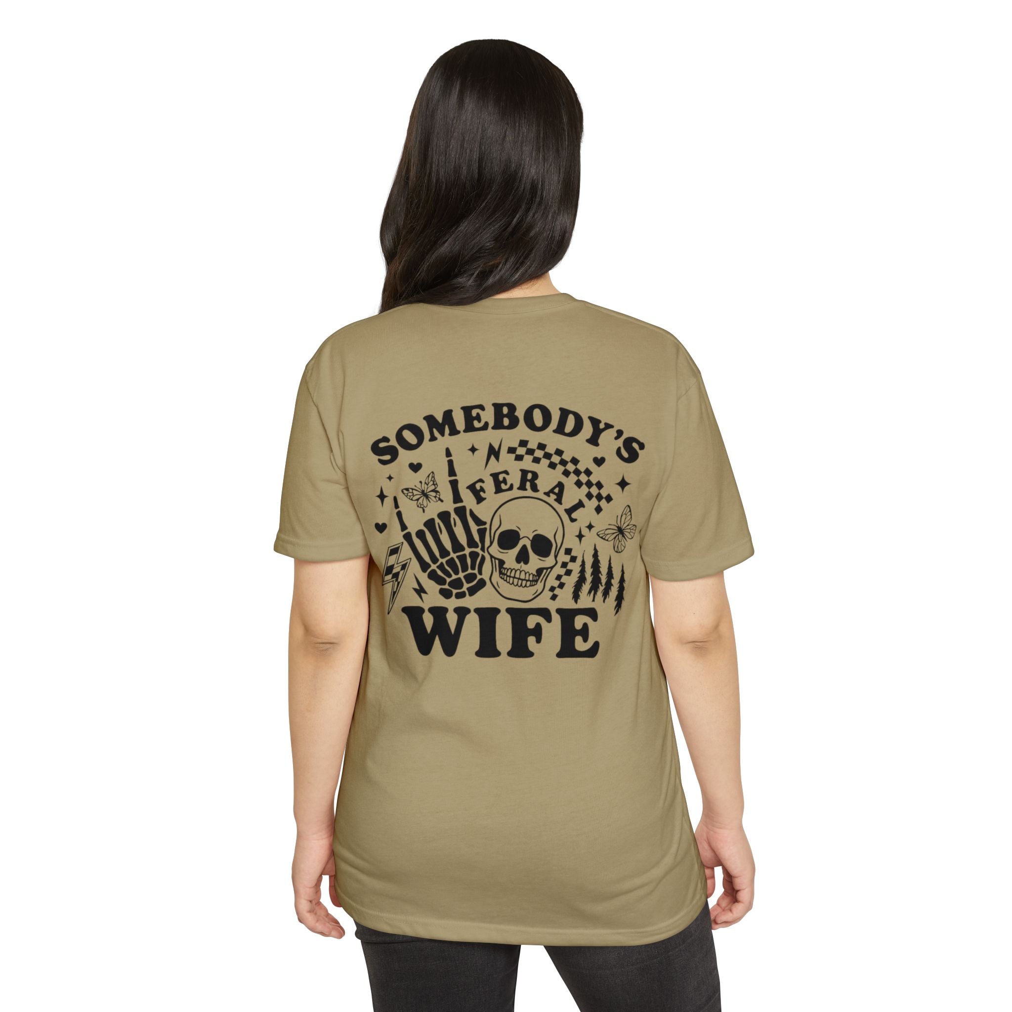Somebody's Funeral Wife T-Shirt — Gothic Skull & Skeleton Hand Graphic Tee
