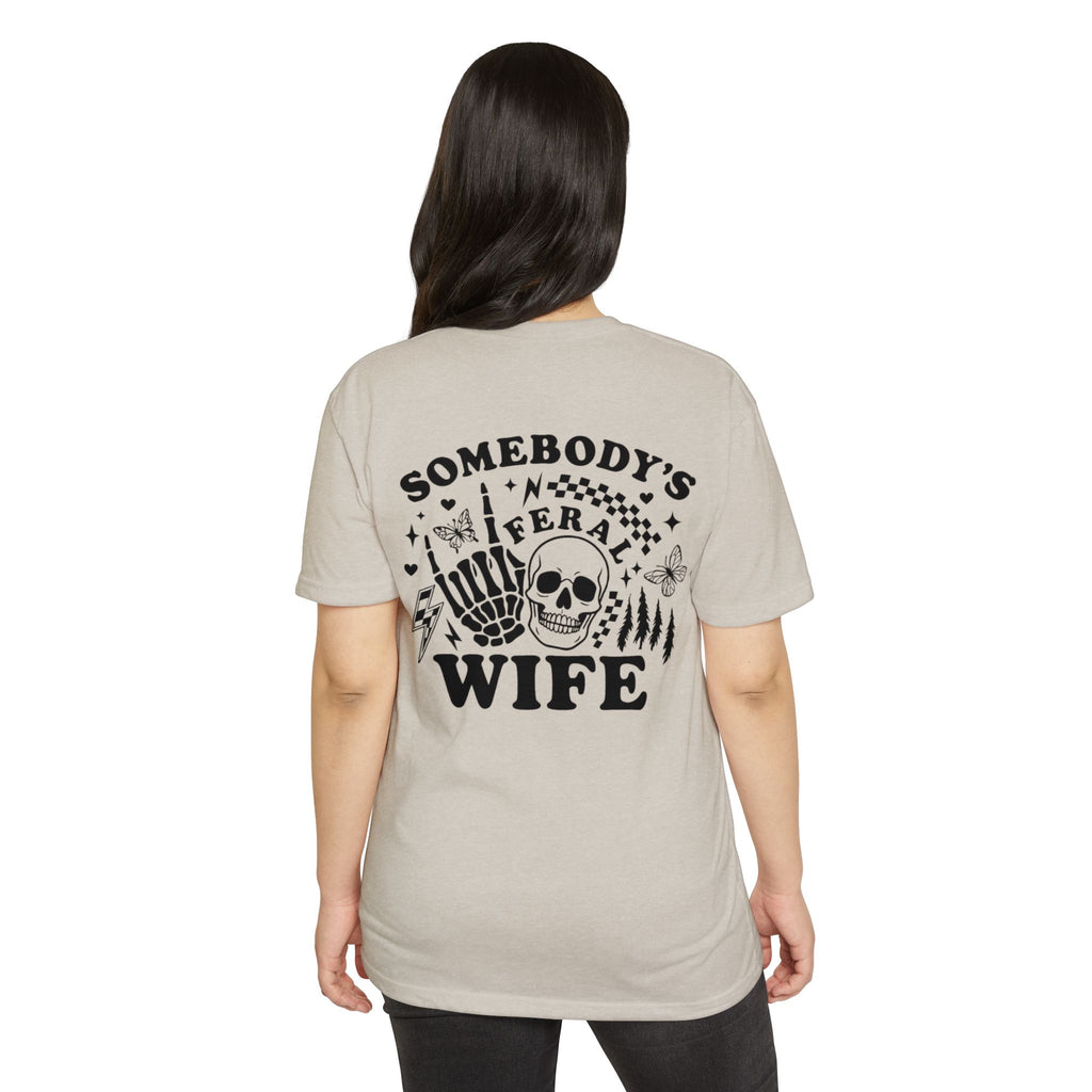 Somebody's Funeral Wife T-Shirt — Gothic Skull & Skeleton Hand Graphic Tee