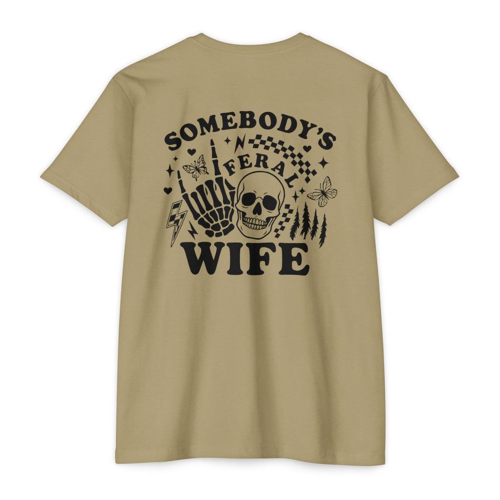 Somebody's Funeral Wife T-Shirt — Gothic Skull & Skeleton Hand Graphic Tee