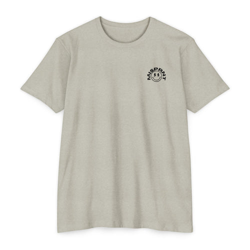 Graphic T-Shirt — “I Got You A Set Of Jumper Cables” Retro Smiley Tee