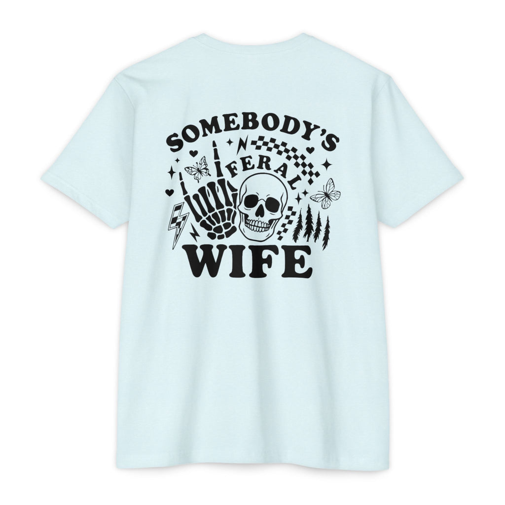 Somebody's Funeral Wife T-Shirt — Gothic Skull & Skeleton Hand Graphic Tee