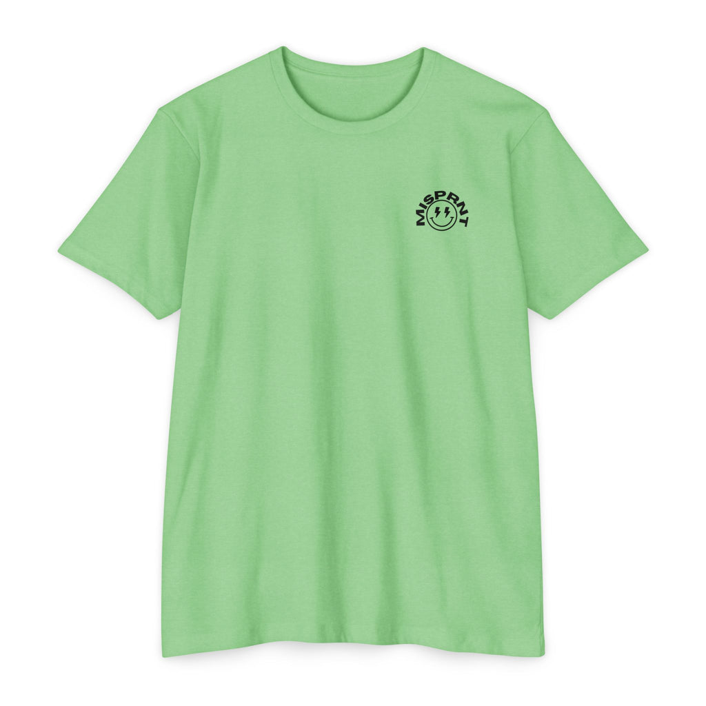 Minimalist 'Midprint' Smile Logo T-Shirt