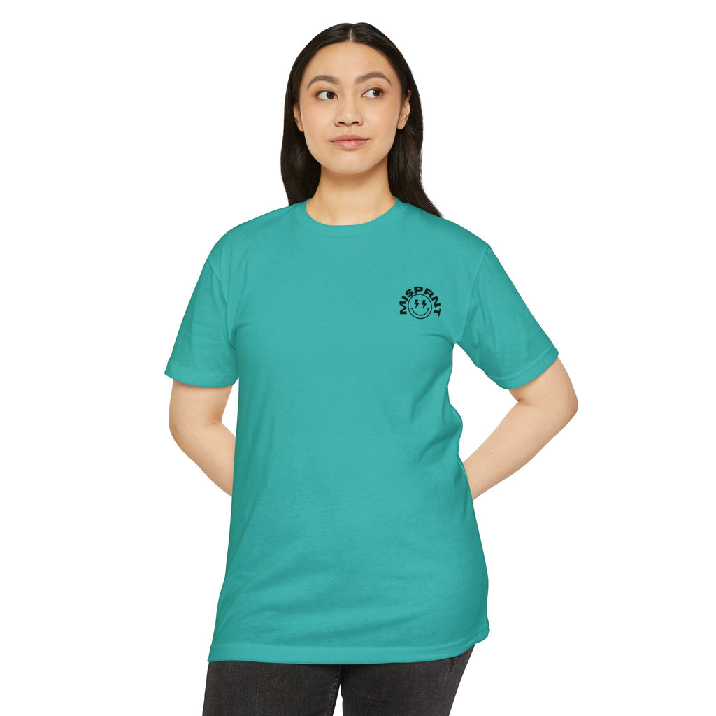 Graphic T-Shirt — “I Got You A Set Of Jumper Cables” Retro Smiley Tee